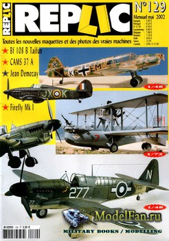 Replic №129 (2002) - Bf-108B Taifun, CAMS 37 A, Fairey Firefly Mk I, Jean Demozay