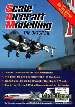 Scale Aircraft Modelling (June 2002) Vol.24 06 (Sea Harrier)