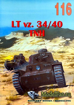 Wydawnictwo Militaria 116 - LT vz. 34/40 TNH