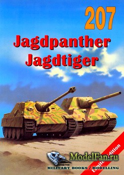 Wydawnictwo Militaria 207 - Jagdpanther, Jagdtiger