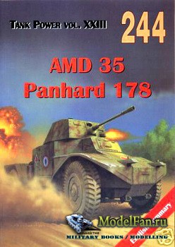 Wydawnictwo Militaria 244 - AMD 35 Panhard 178