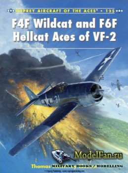 Osprey - Aircraft of the Aces 125 - F4F Wildcat and F6F Hellcat Aces of VF-2