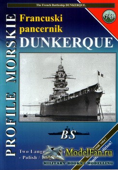 Profile Morskie 76 - Francuski Pancernik Dunkerque