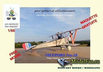 Criquet - Nieuport Nie-10 " " ("Vieux Charles")