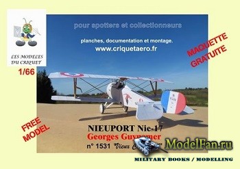 Criquet - Nieuport 17 G. Guynemer