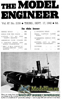 Model Engineer Vol.87 No.2158 (17 September 1942)