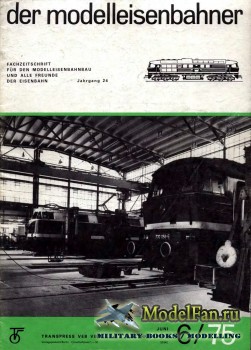 Modell Eisenbahner 6/1975