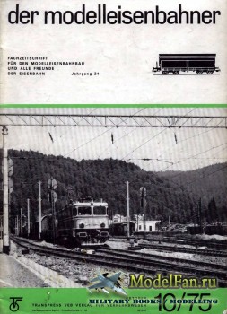 Modell Eisenbahner 10/1975