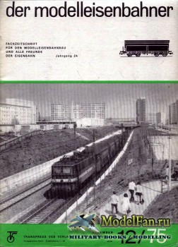 Modell Eisenbahner 12/1975