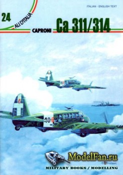 Ali D'Italia 24 - Caproni Ca.311/314