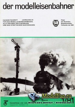 Modell Eisenbahner 1/1981