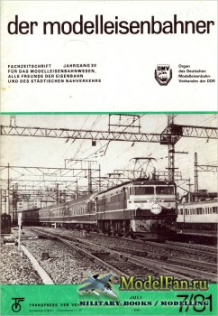 Modell Eisenbahner 7/1981