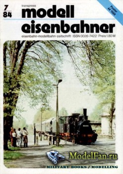 Modell Eisenbahner 7/1984
