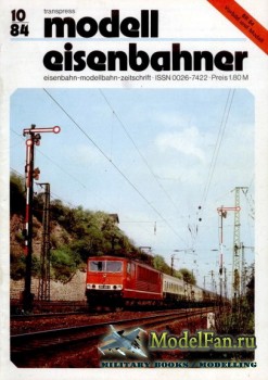 Modell Eisenbahner 10/1984