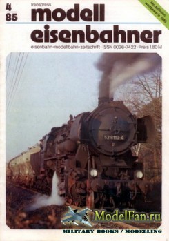 Modell Eisenbahner 4/1985