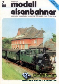 Modell Eisenbahner 7/1985