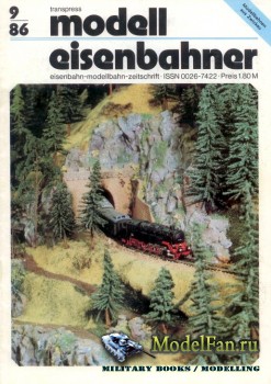 Modell Eisenbahner 9/1986
