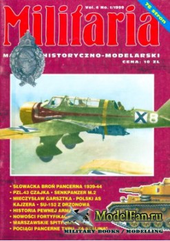 Wydawnictwo Militaria Vol.4 1/1999 - PZL P-43 Czajka