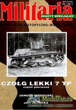 Wydawnictwo Militaria Vol.1 5 - Czolg lekki 7TP