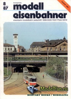 Modell Eisenbahner 8/1987