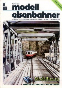 Modell Eisenbahner 8/1988