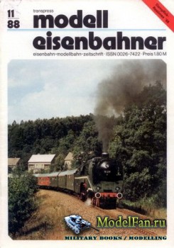 Modell Eisenbahner 11/1988