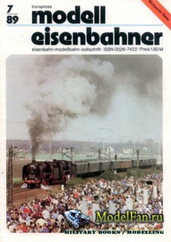 Modell Eisenbahner 7/1989