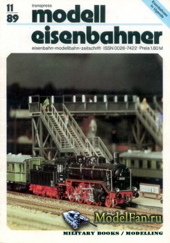 Modell Eisenbahner 11/1989