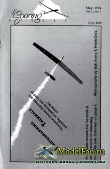 Radio Controlled Soaring Digest Vol.11 No.5 (May 1994)