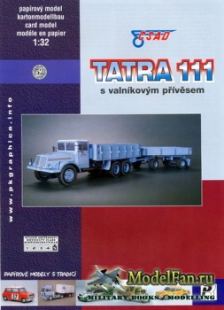 PK Graphica 52 - Tatra 111 s valnikovym privesem