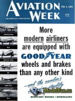 Aviation Week & Space Technology - Volume 54 Number 6 (5 February 1951)