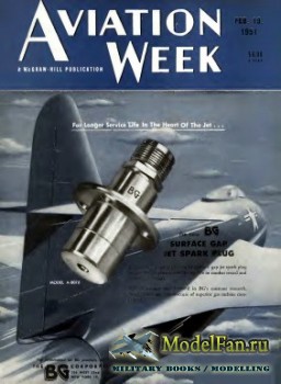 Aviation Week & Space Technology - Volume 54 Number 8 (19 February 1951)