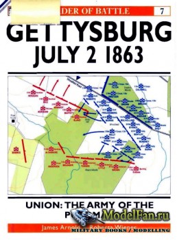 Osprey - Order of Battle 7 - Gettysburg July 2-1863. Union: The Army of the Potomac
