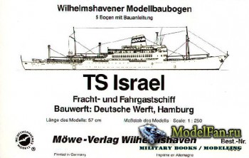 Wilhelmshavener Modellbaubogen 1006 - TS Israel