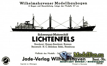 Wilhelmshavener Modellbaubogen 1012 - Lichtenfels