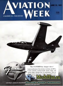 Aviation Week & Space Technology - Volume 54 Number 26 (25 June 1951)