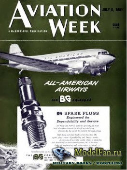 Aviation Week & Space Technology - Volume 55 Number 2 (9 July 1951)