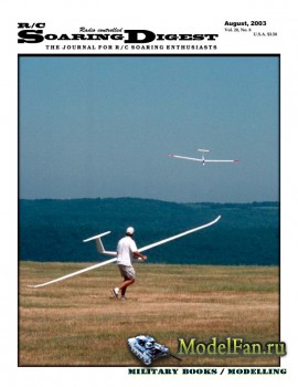 Radio Controlled Soaring Digest Vol.20 No.8 (August 2003)