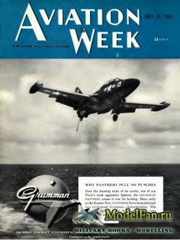 Aviation Week & Space Technology - Volume 55 Number 15 (8 October 1951)