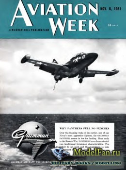 Aviation Week & Space Technology - Volume 55 Number 19 (5 November 1951)
