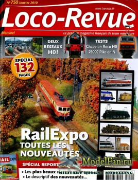 Loco-Revue №750 (January 2010)