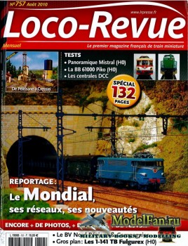 Loco-Revue №757 (August 2010)